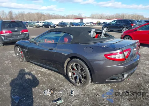 2013 Maserati Granturismo Sport z USA, uszkodzony, nr VIN ZAM45VMA2D0068420